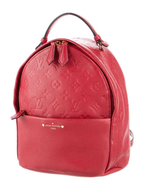 louis vuitton red black backpack|louis vuitton sorbonne backpack.